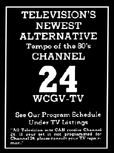 WCGV-TV Ad