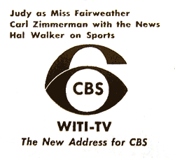 WITI Ch. 6 CBS 1959 ad