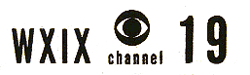 WXIX Ch. 19 CBS logo